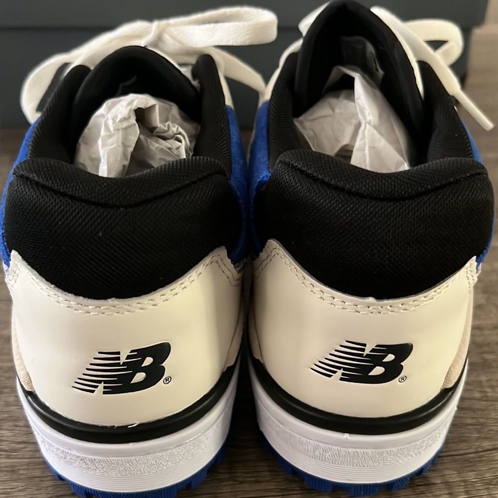 New Balance 550 Sea Salt Team Royal - Size M 9 - NWT - Picture 5 of 10